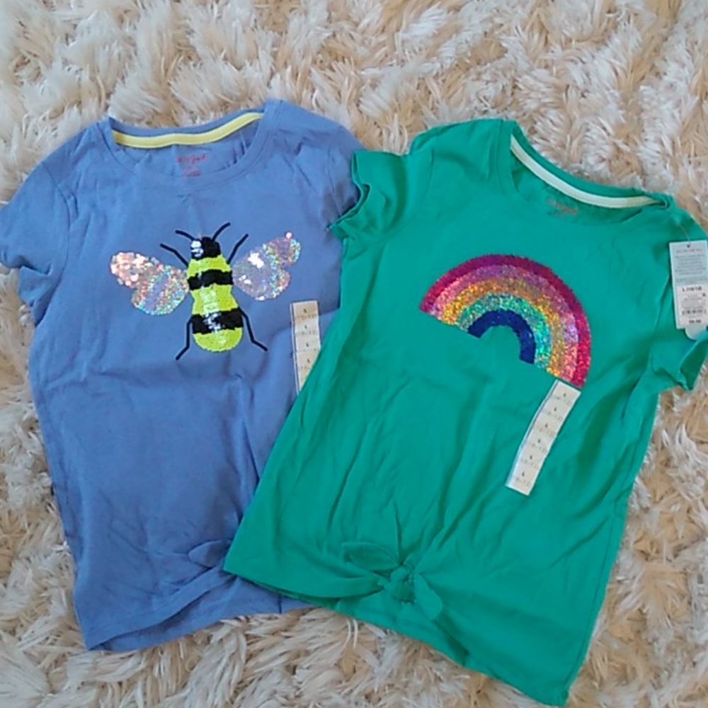 Cat and Jack 2pc. Bundle t-shirts